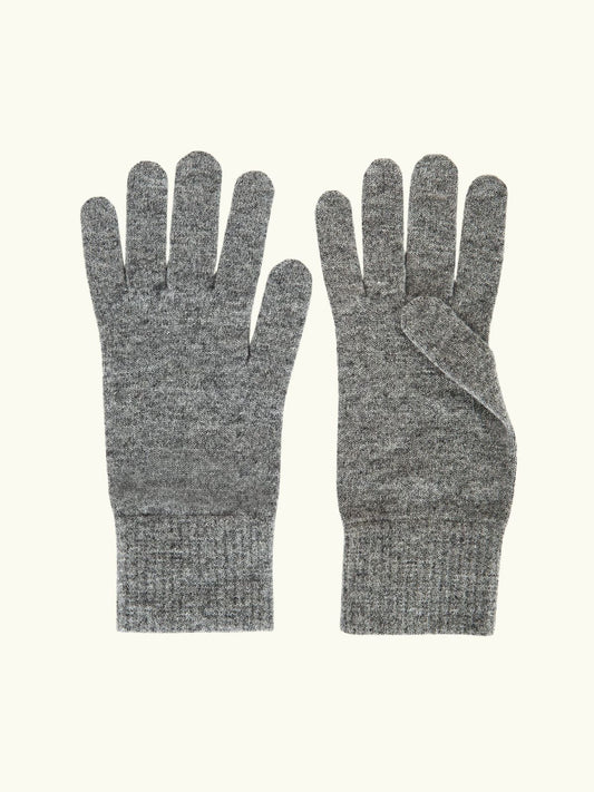 Classic Cashmere Gloves - Grey