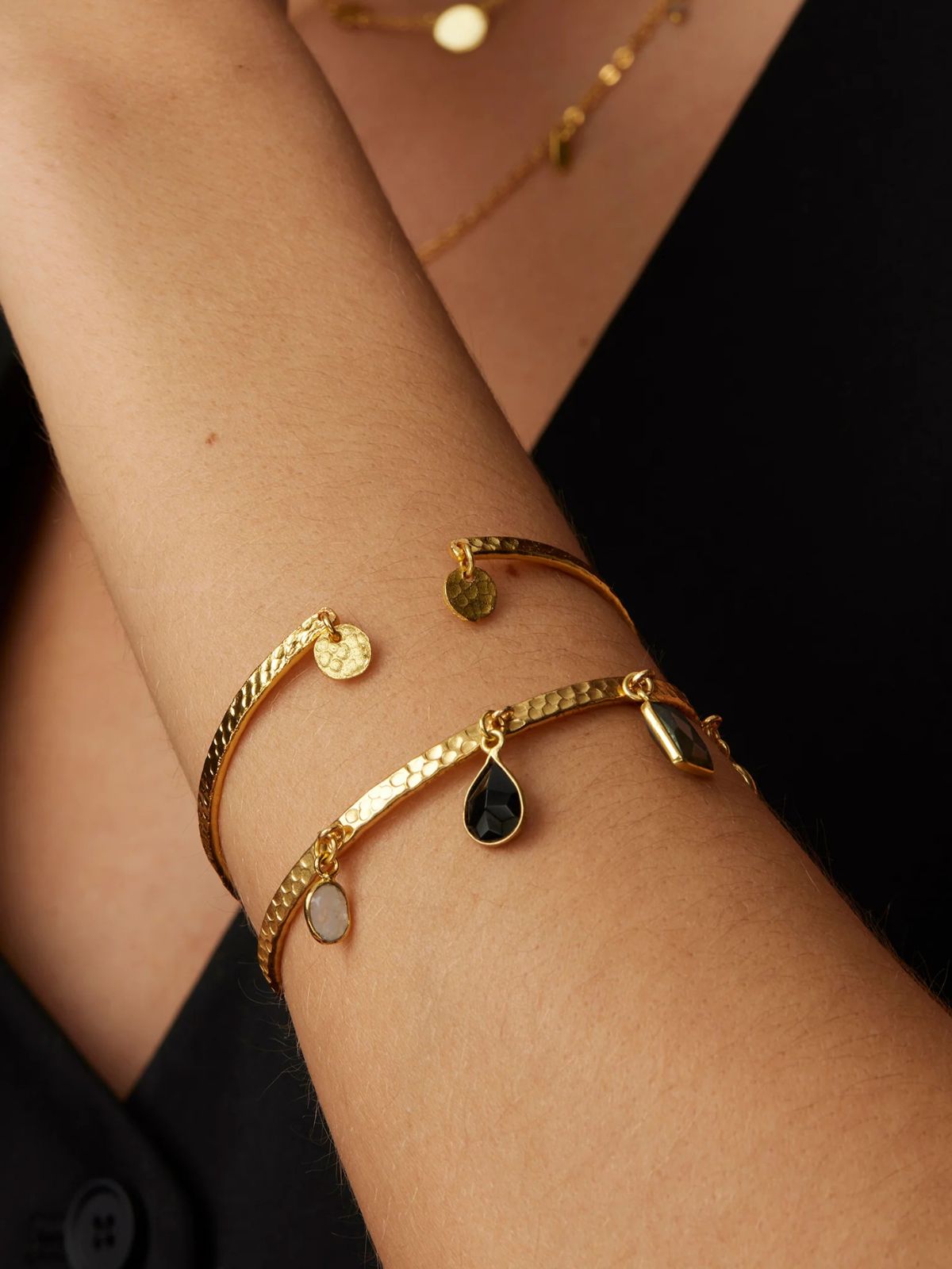 Mia Coin End Bangle