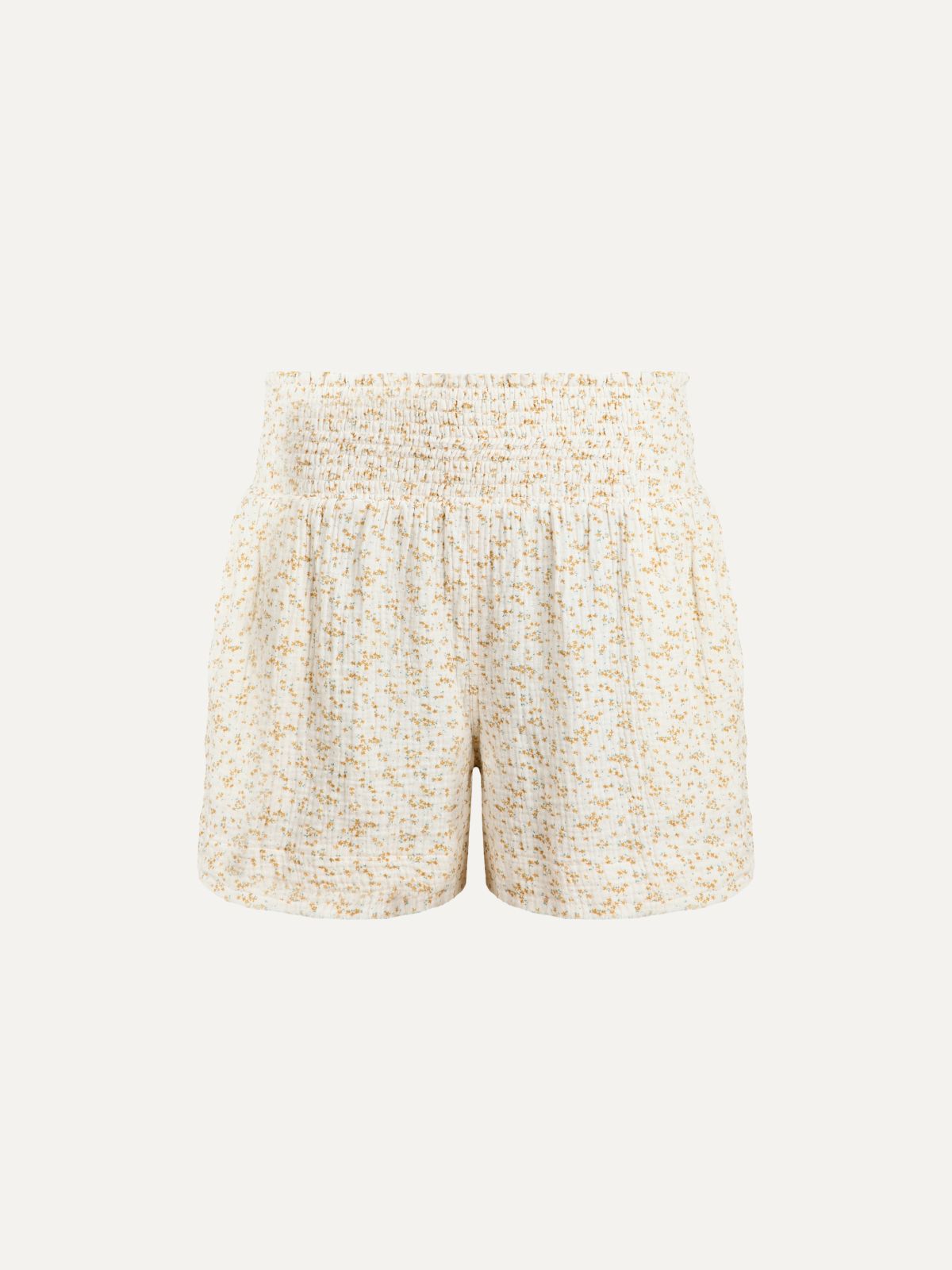 Rosa Double Cotton Gauze Shorts - Ditsy Print