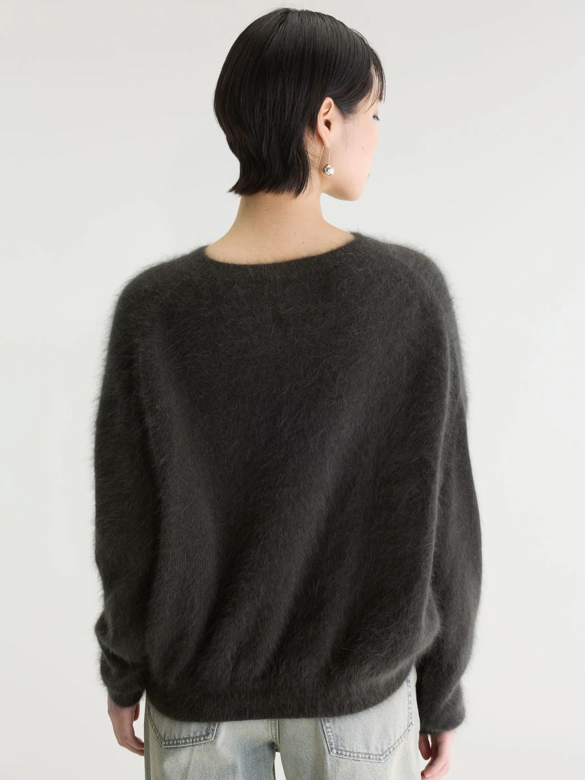 Datus Angora-Blend Jumper - Mud