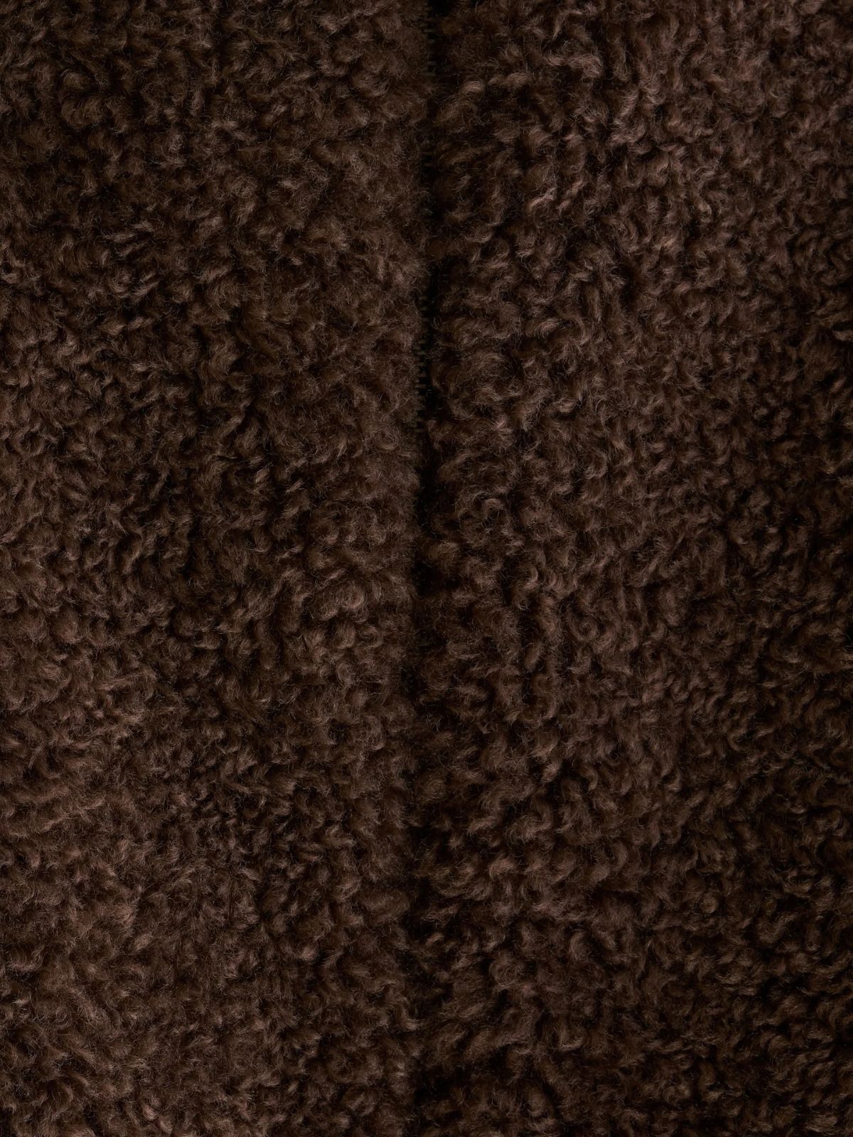 Jalli Faux Fur Jacket - Brown