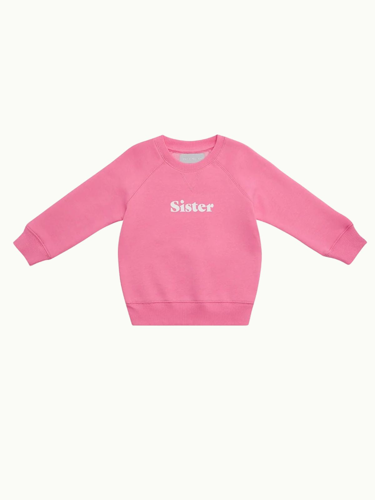 Sister Sweatshirt - Bright Pink