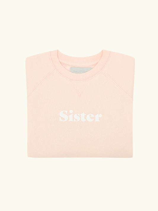 Bob and Bob Blossom Sister Long sleeve pink sweatshirt