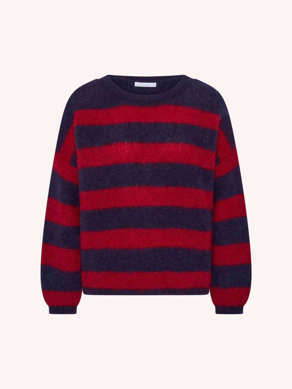 Gigi Stripe Pullover - Navy