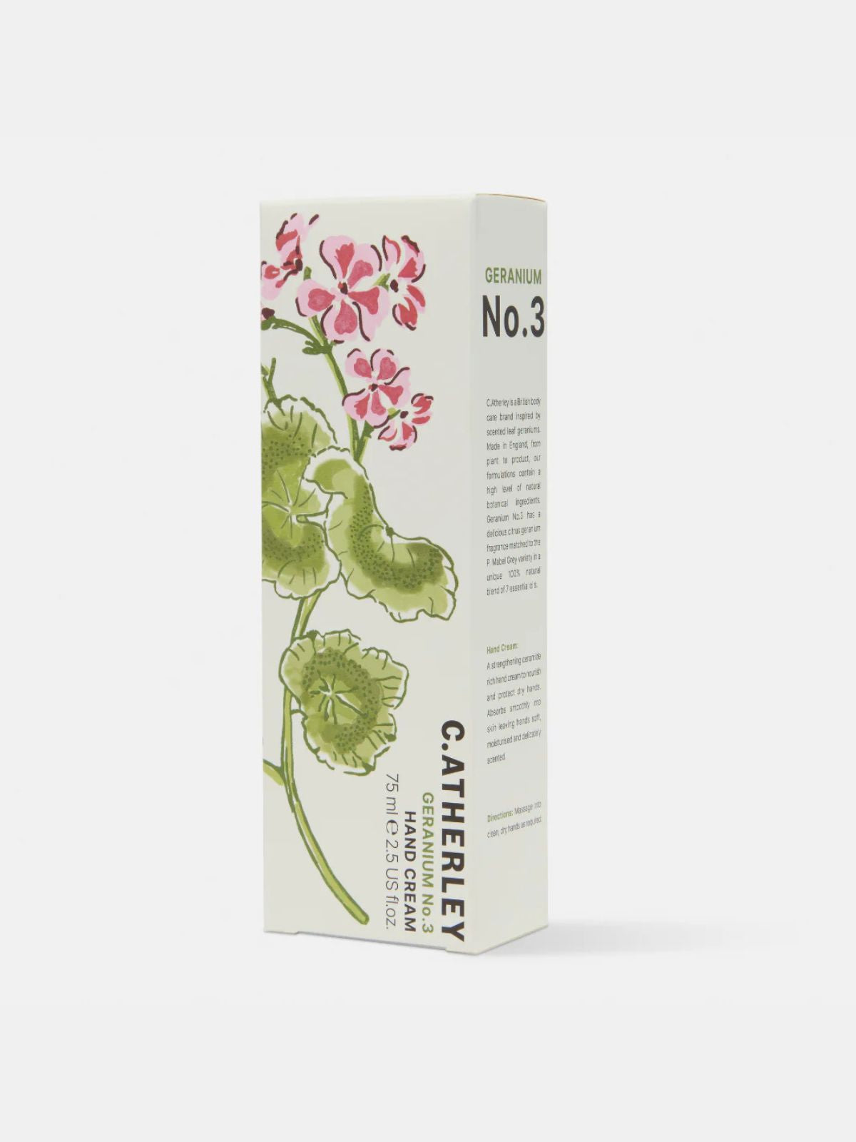 Iris Fashion - C.ATHERLEY - NO3 - Hand-Cream - Geranium