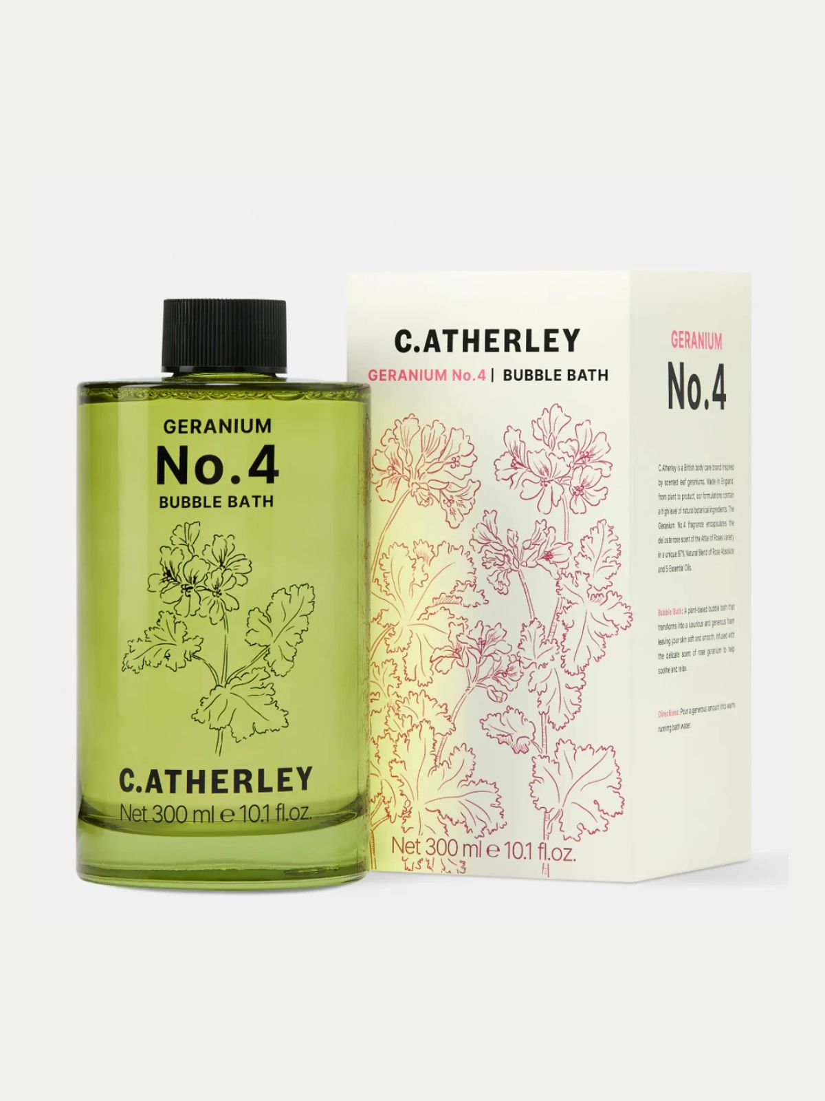 Iris Fashion - C.ATHERLEY - NO4 - Bubble-Bath - Geranium
