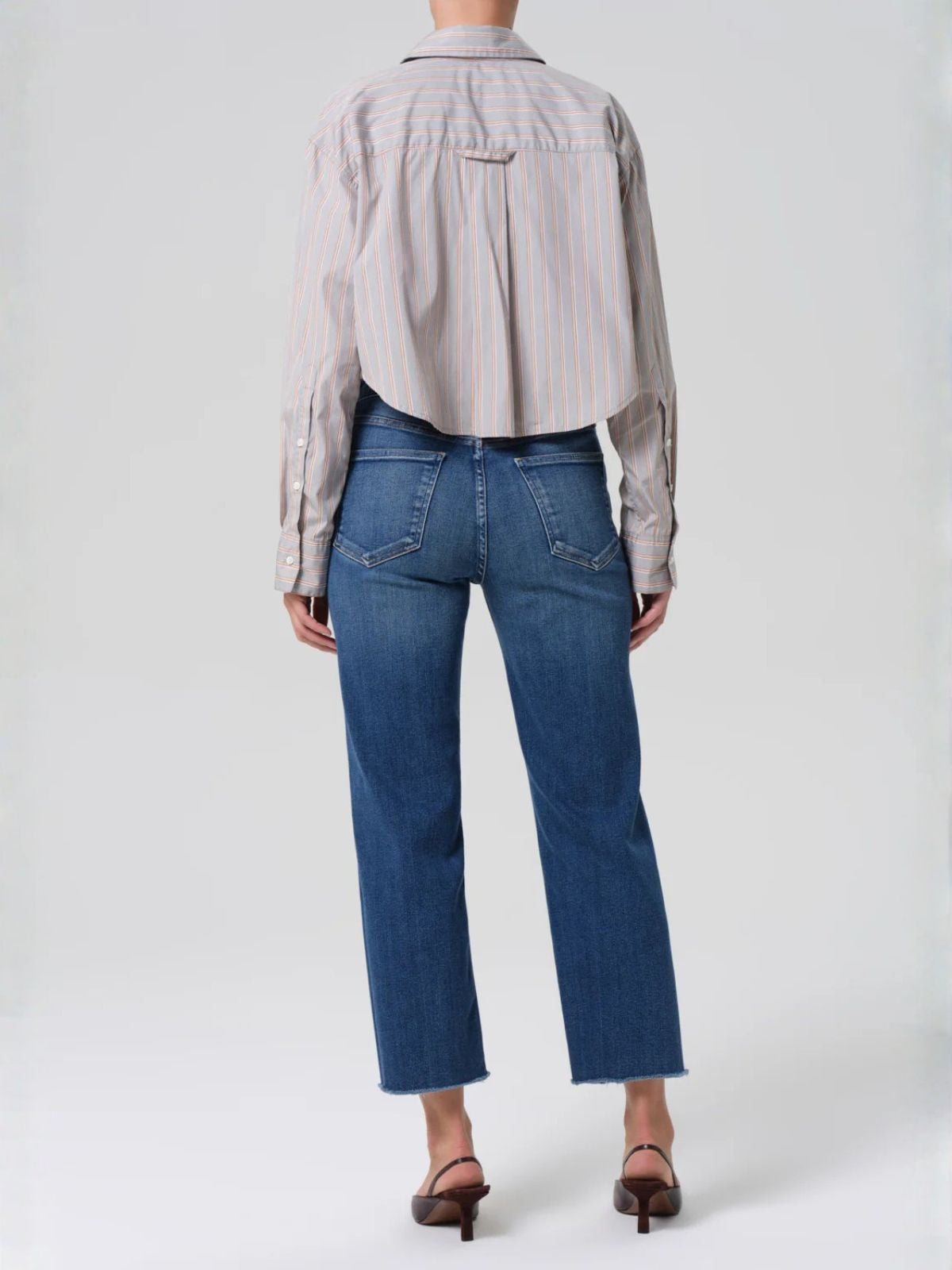 Palma Straight Jean - Medium Indigo