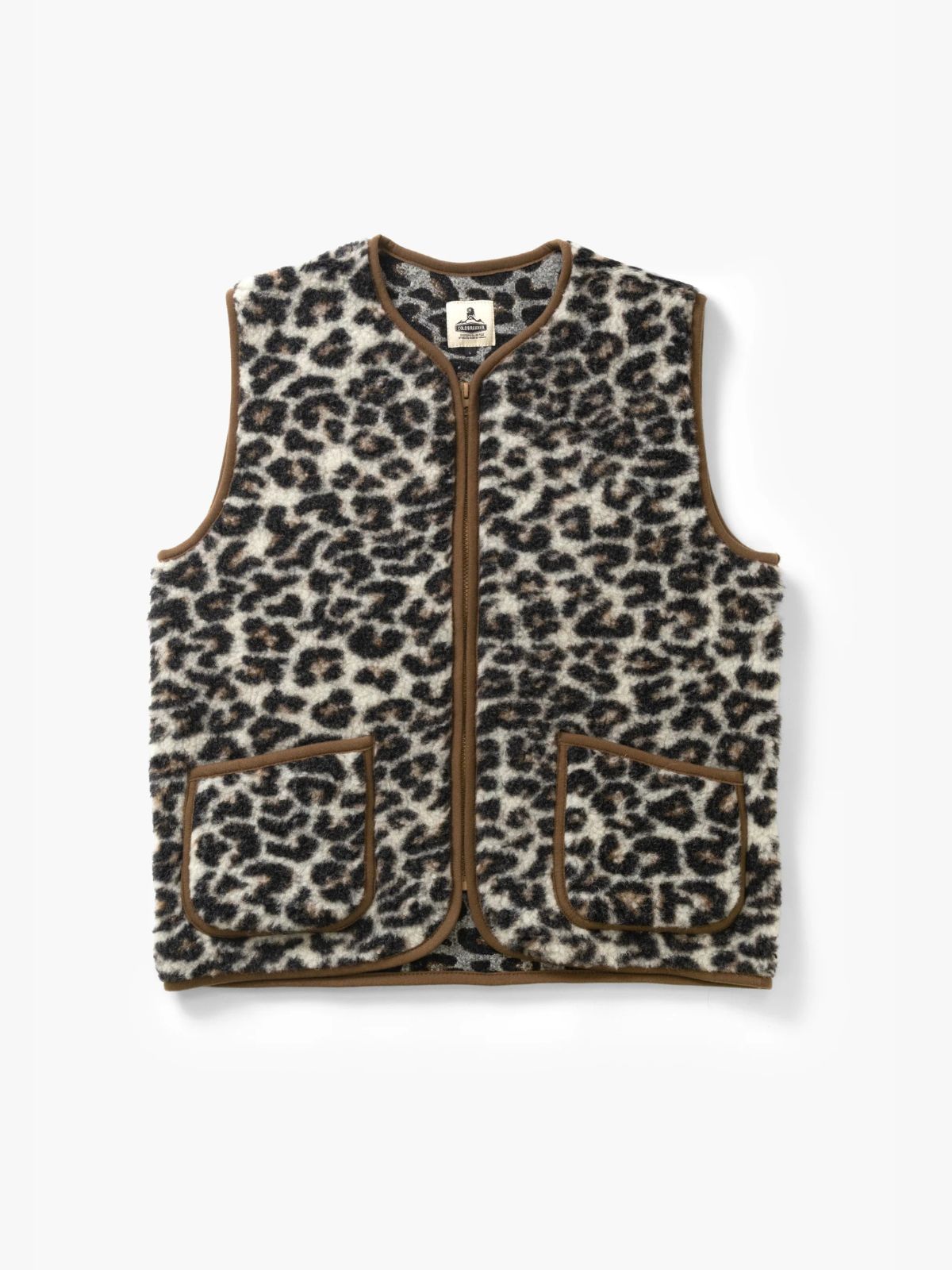 Peptiko Vest Jacket - Leopard