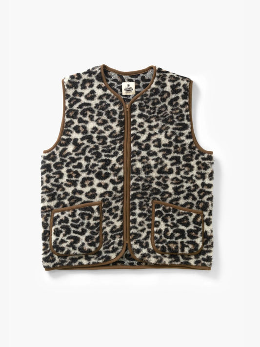 Peptiko Vest Jacket - Leopard