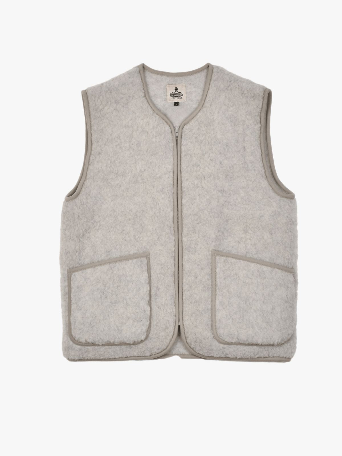 Peptiko Vest Jacket - Light Grey