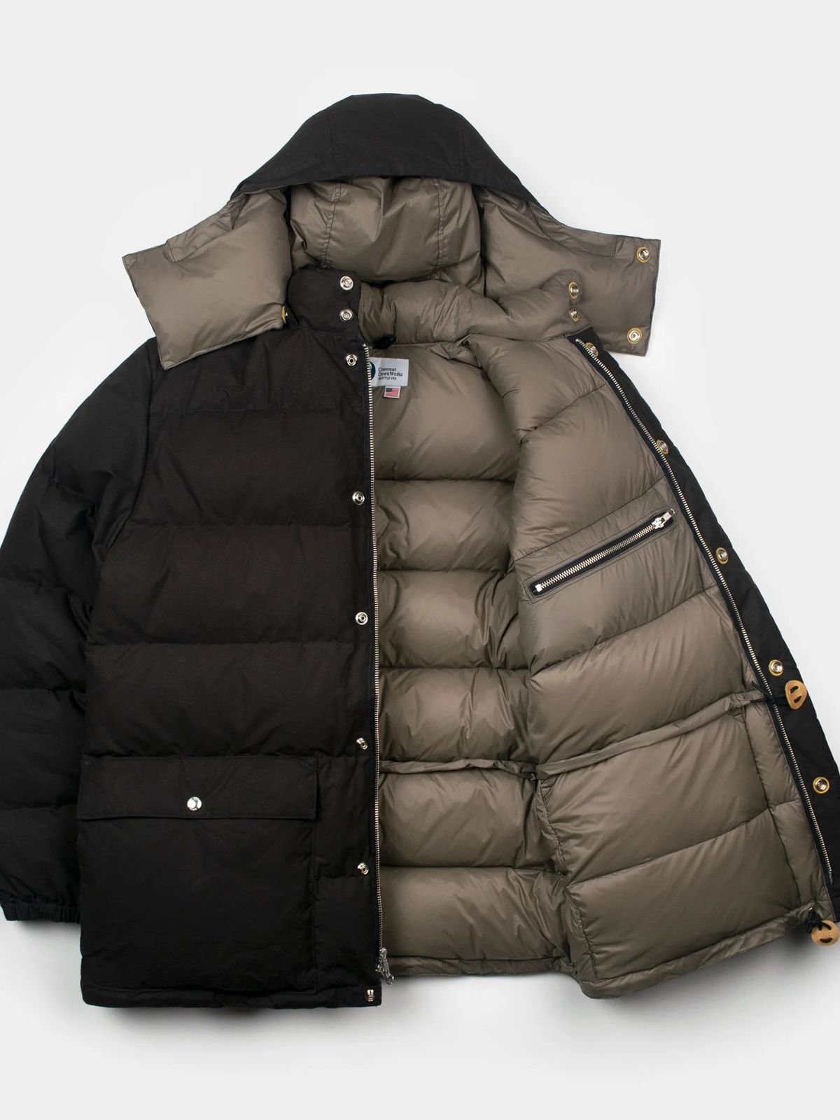 Classico Down Parka - Vintage Black
