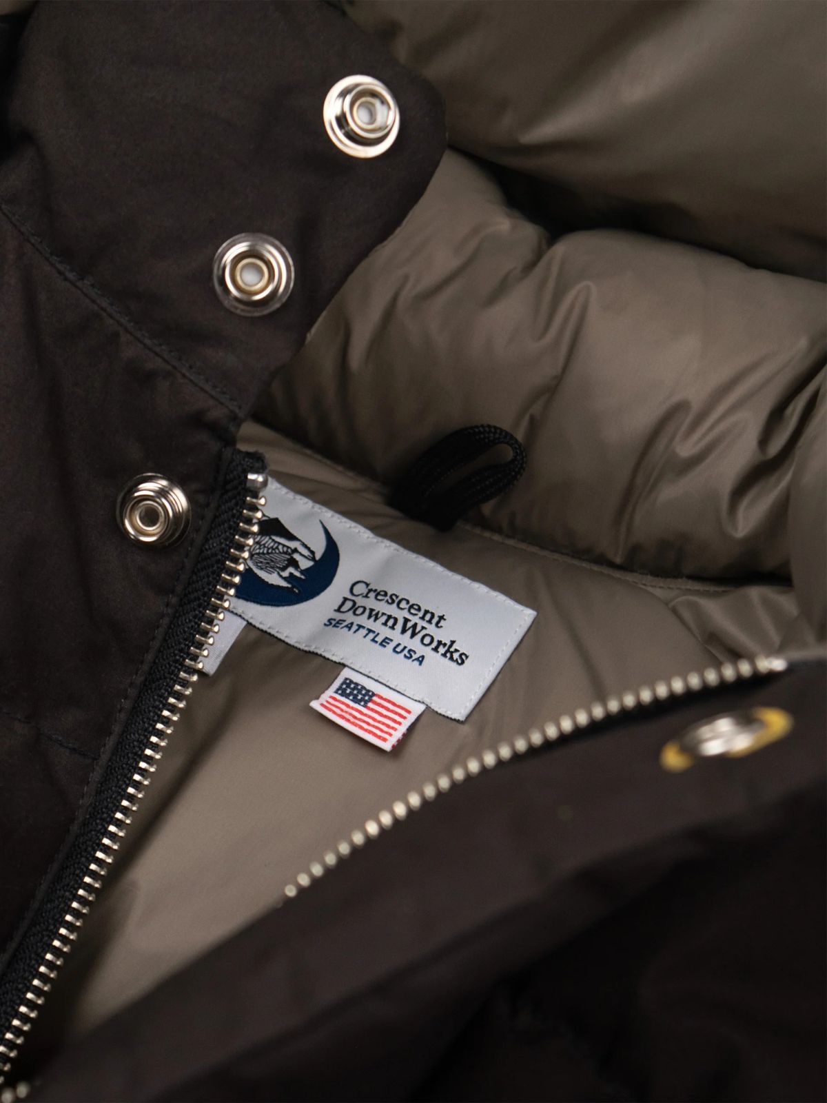 Classico Down Parka - Vintage Black