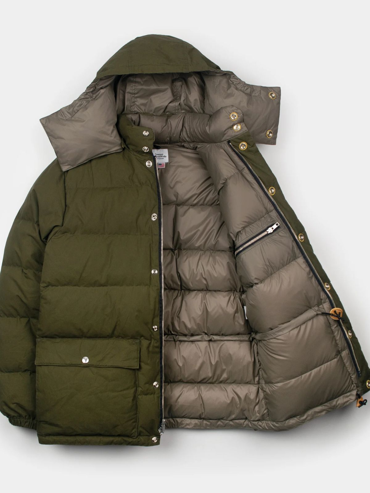 Classico Down Parka - Green