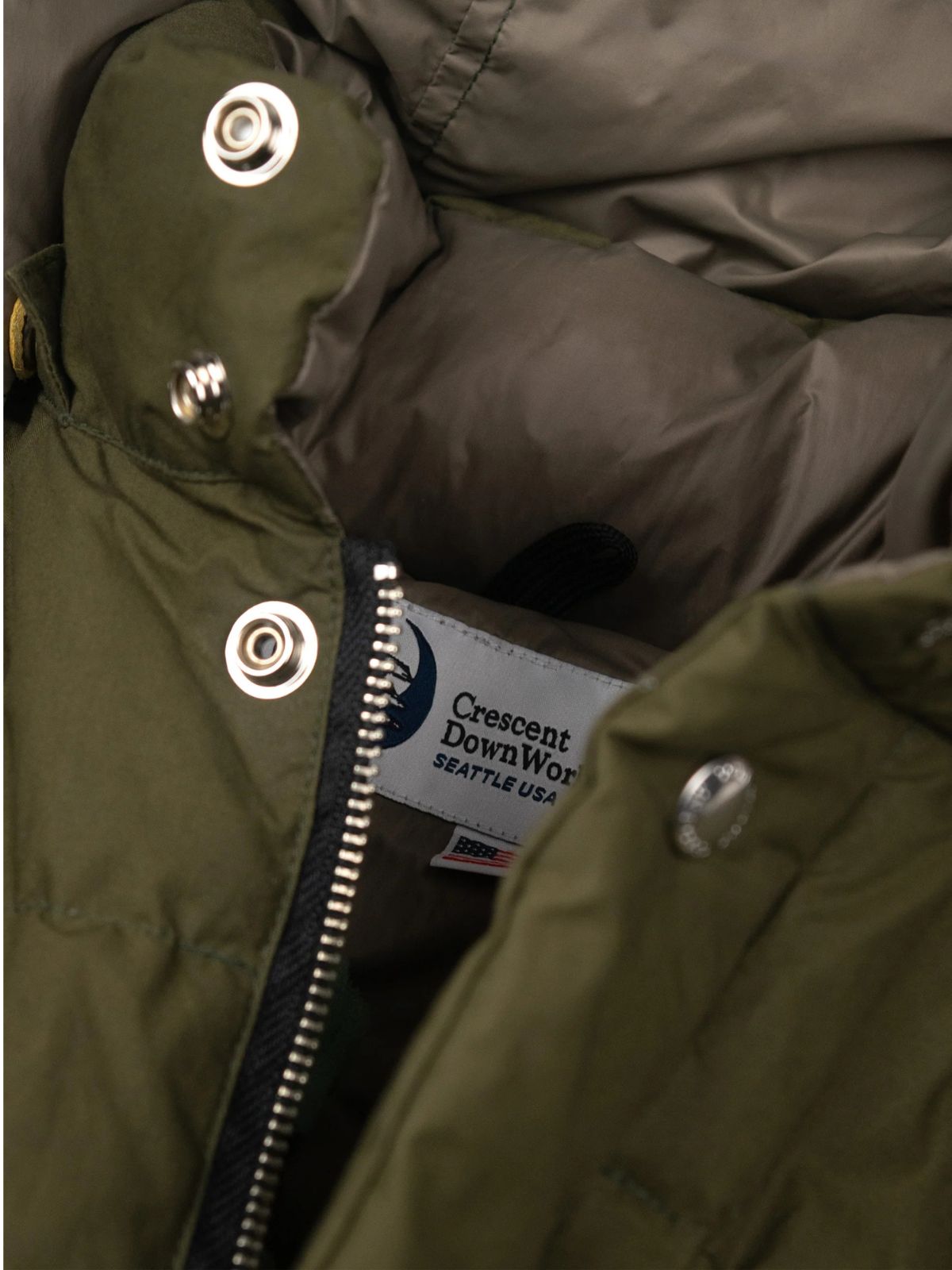 Classico Down Parka - Green