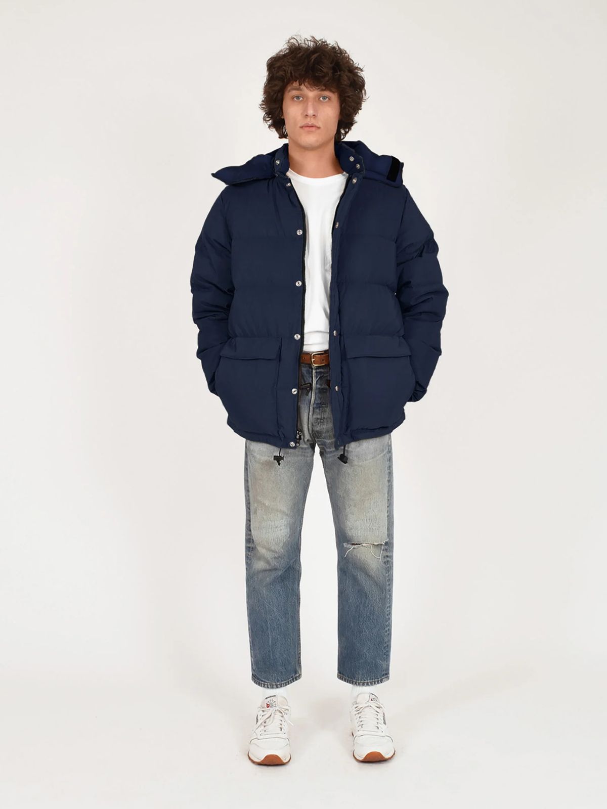 Classico Down Parka - Navy