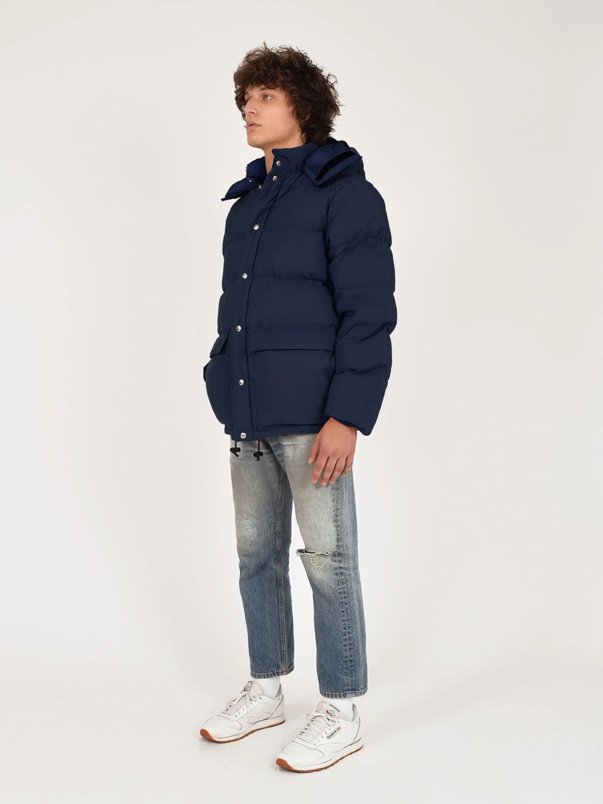 Classico Down Parka - Navy