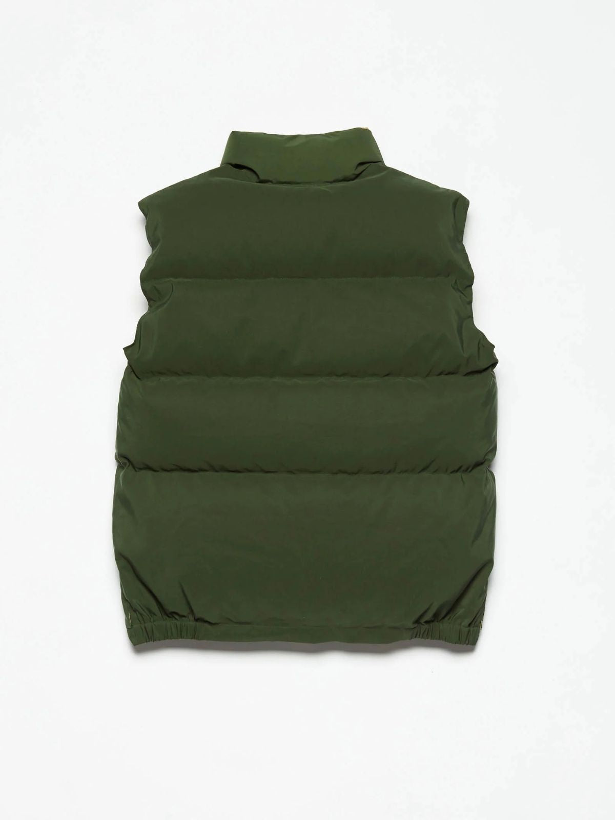 Down Italian Vest - Green