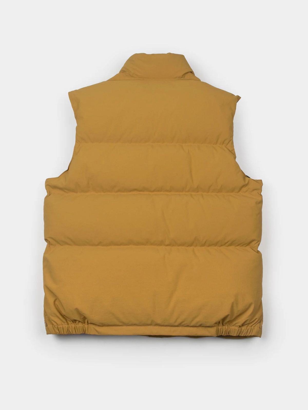 Down Italian Vest - Mustard