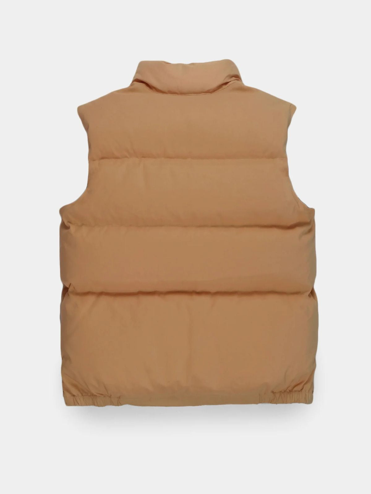 Down Italian Vest - Tan