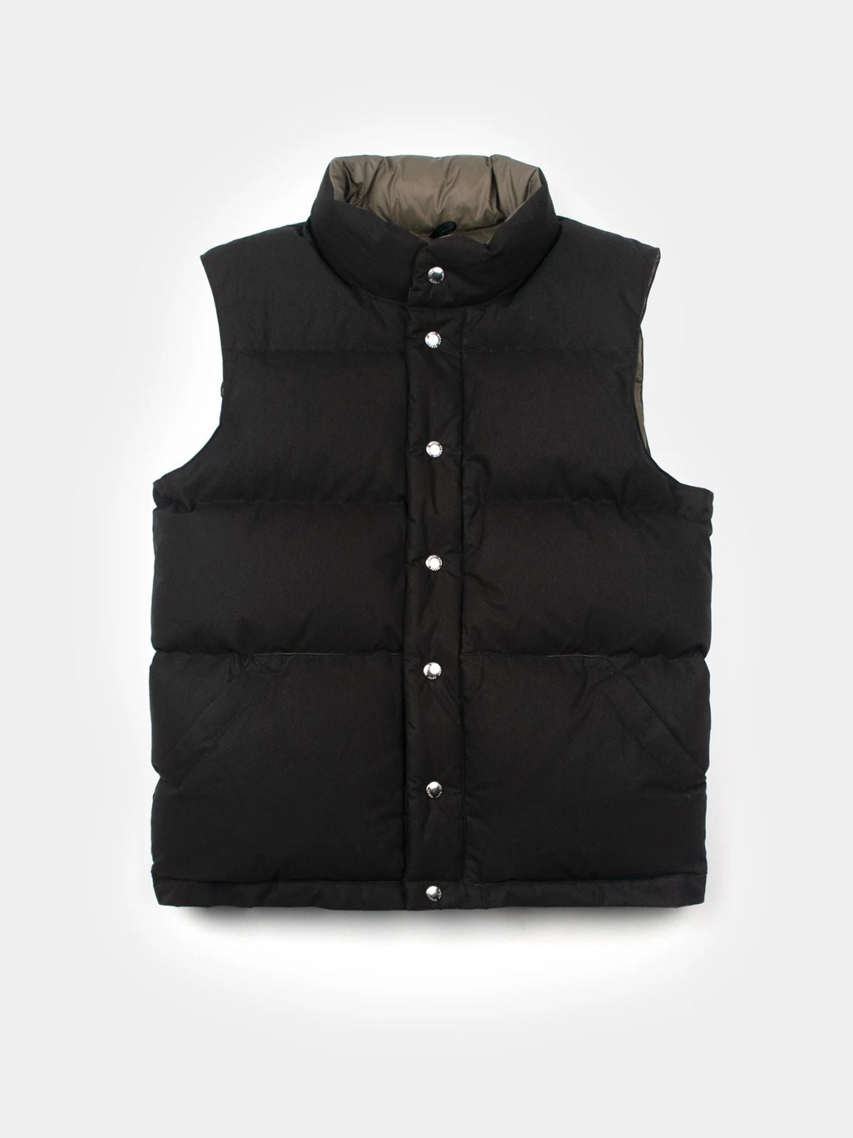 Down Italian Vest - Vintage Black