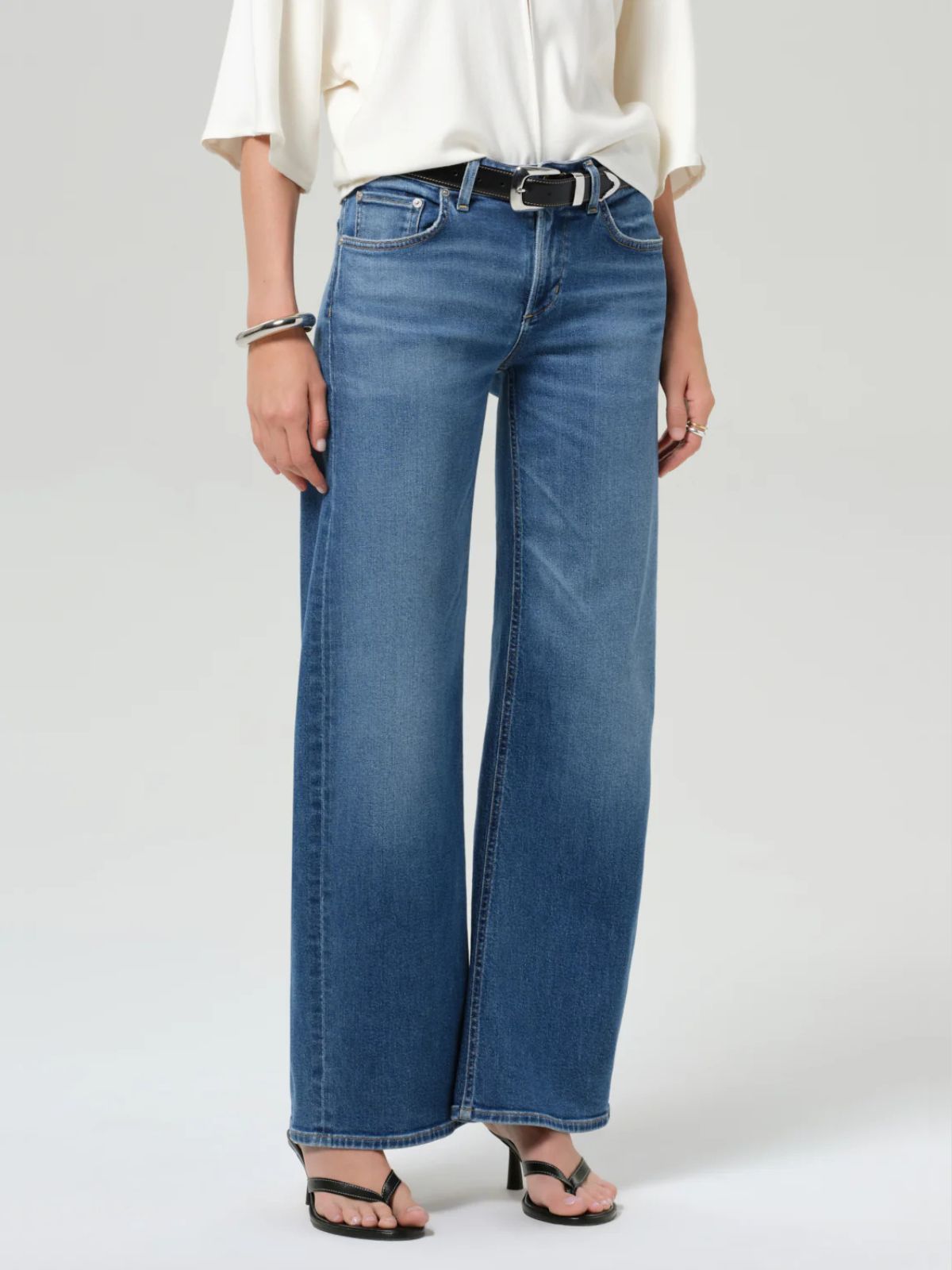 Nora Benson Soft Curve Jeans - Mid Indigo