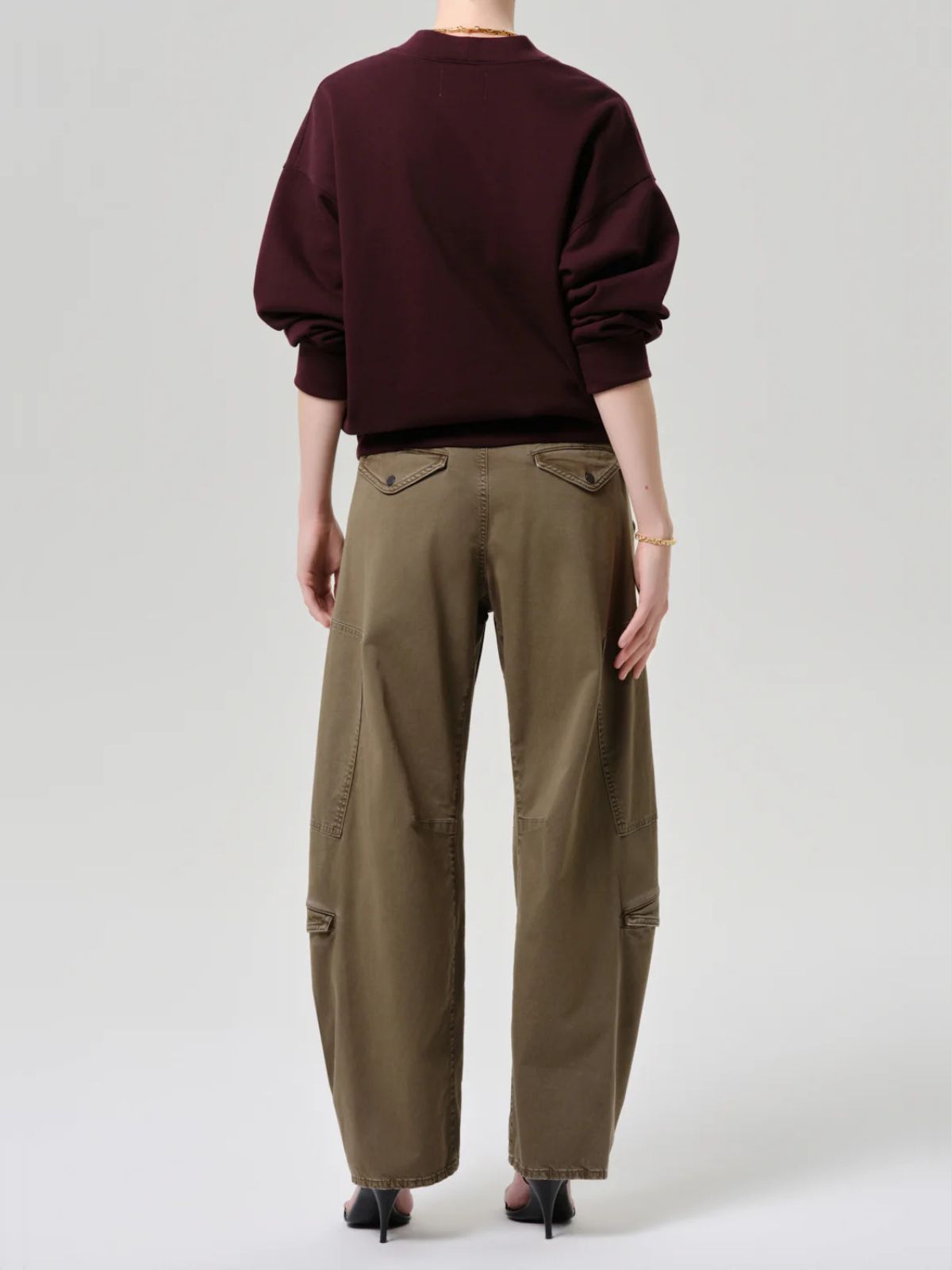 Flight Relaxed Trousers - Army Green