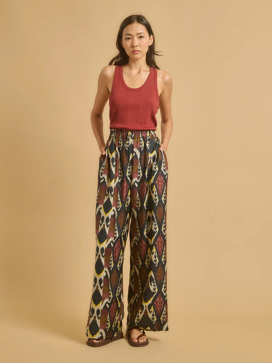 Paciano Fluid Ikat Trousers