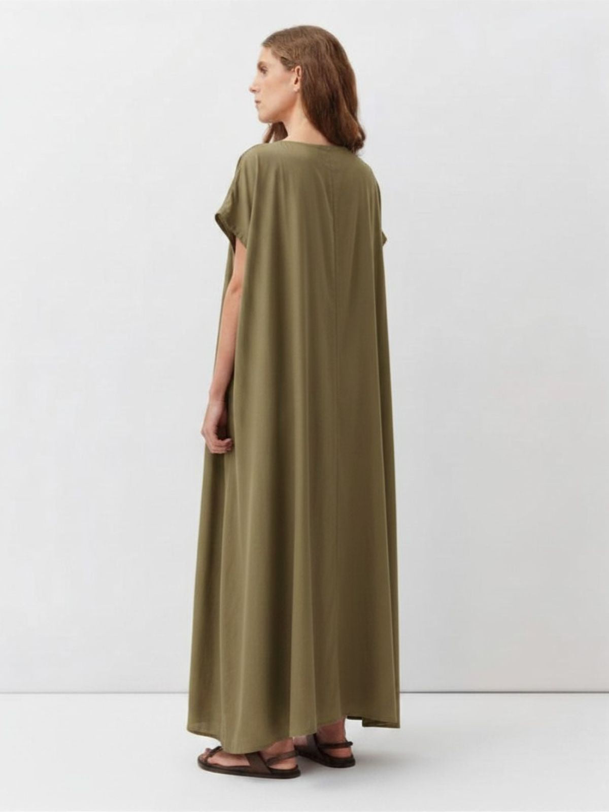 Ristio Maxy Dress - Khaki