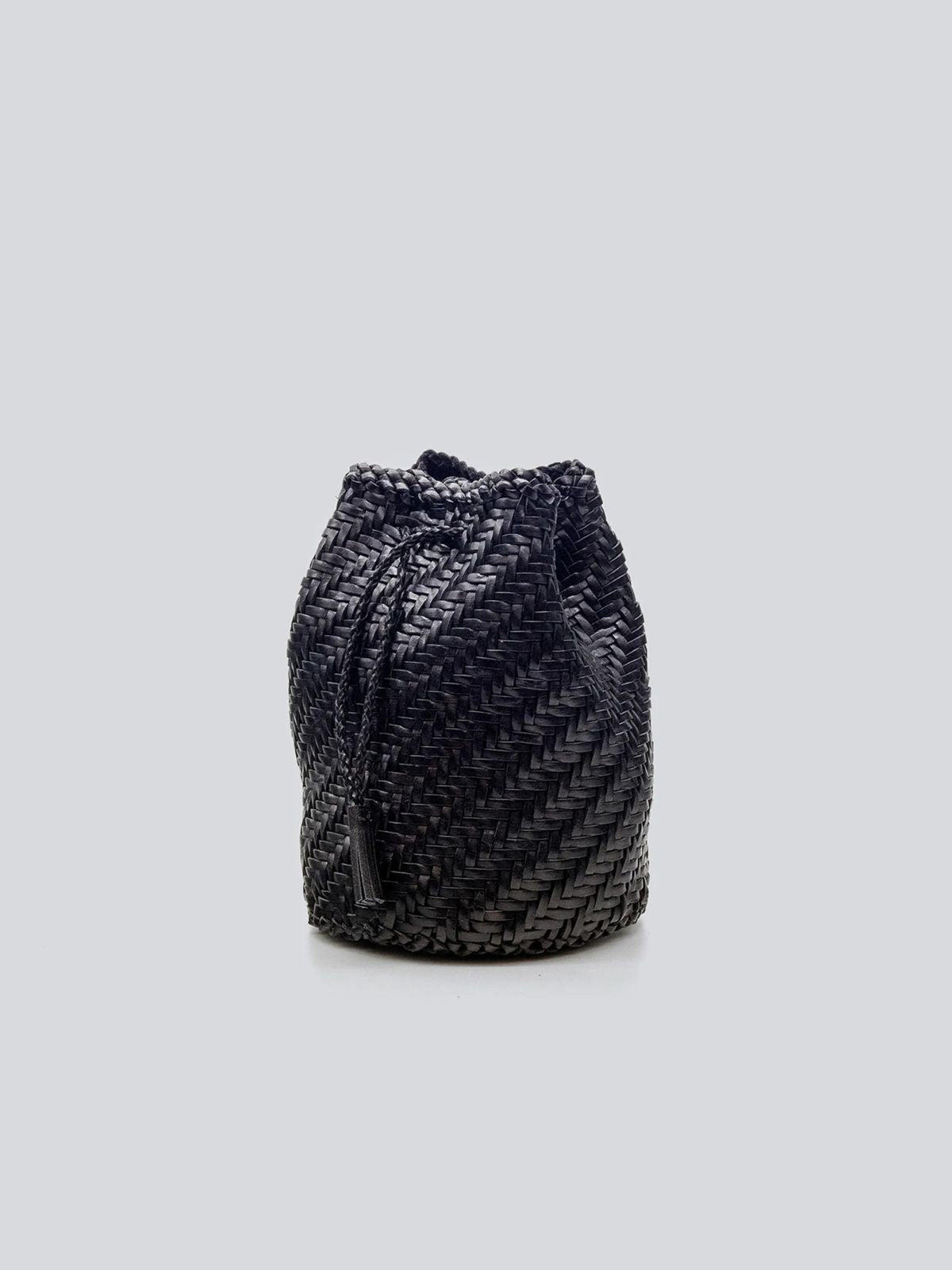 Pompom Double Jump Bag - Black
