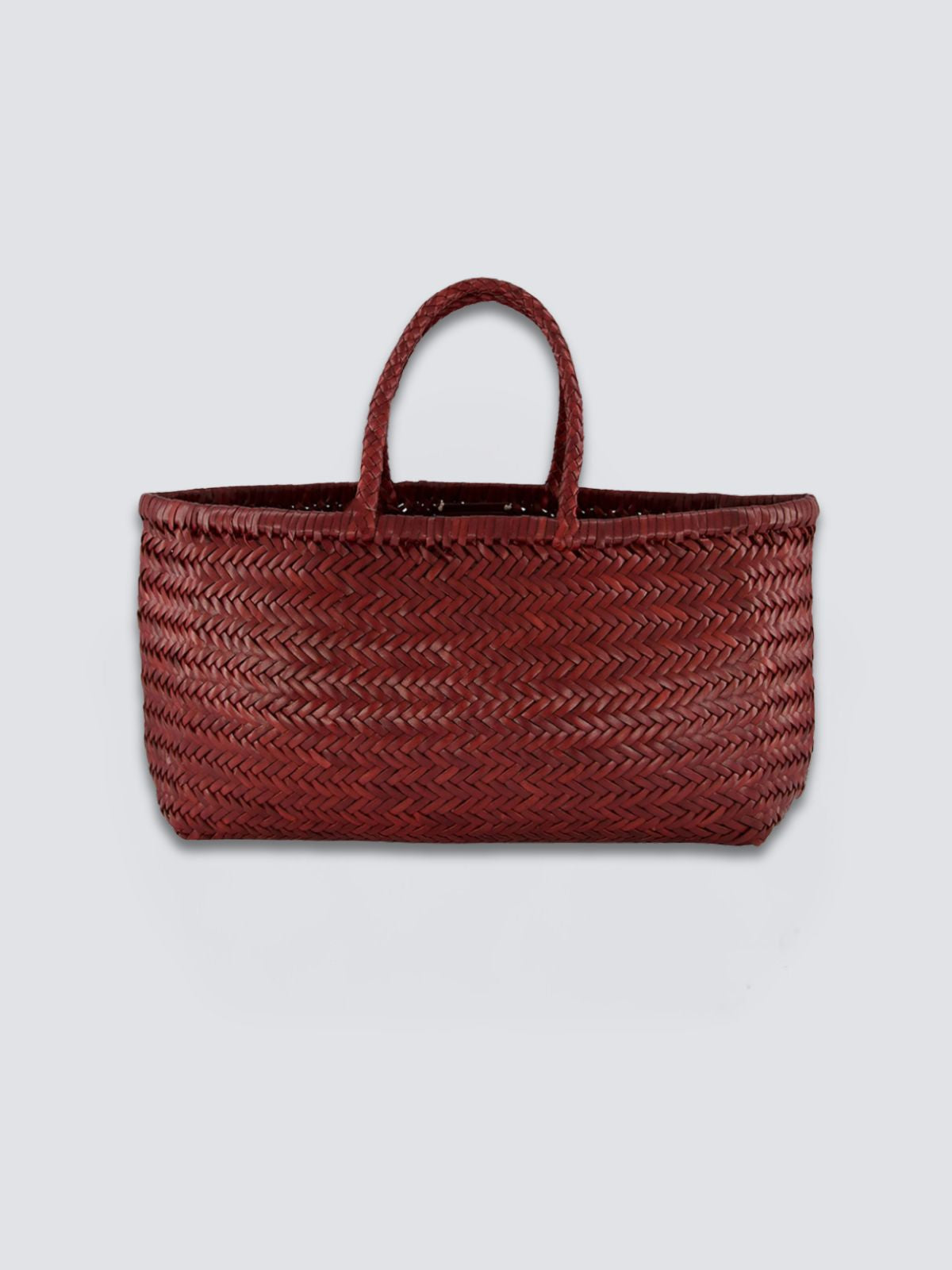 Triple Jump Handwoven Big Basket - Bruciato