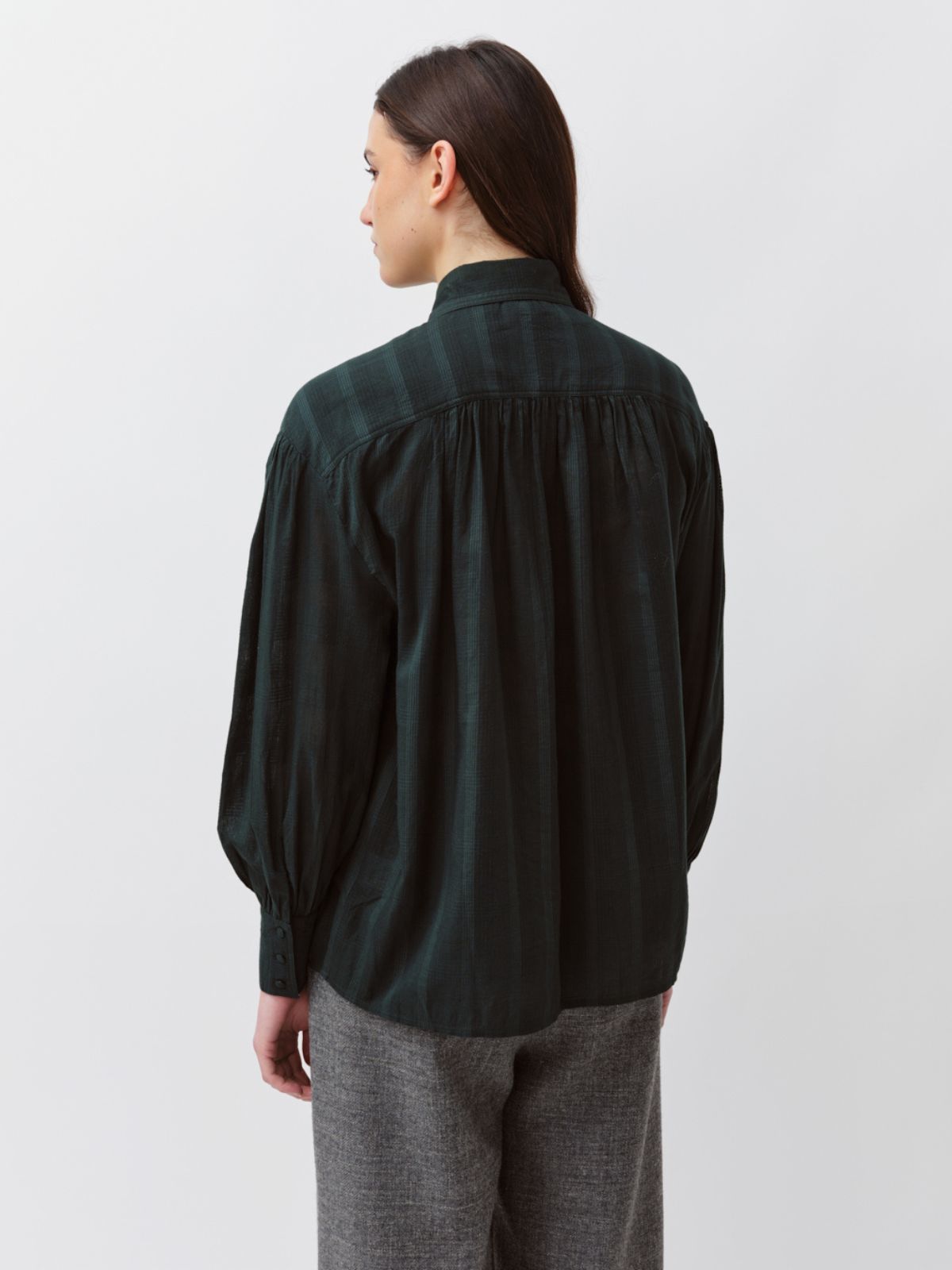 Carina Shirt - Bottle Green
