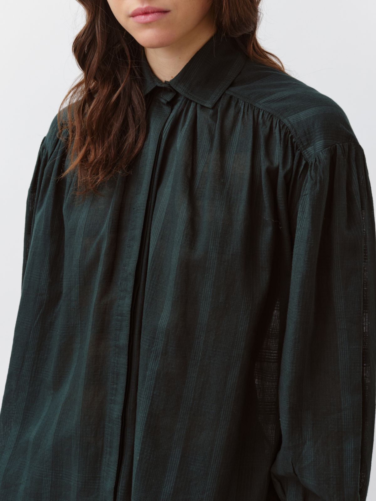 Carina Shirt - Bottle Green