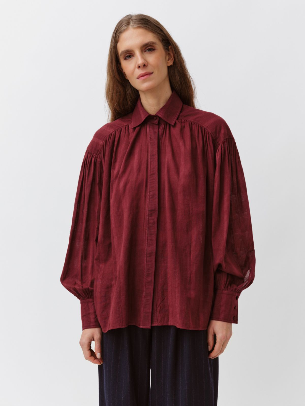 Carina Shirt - Plum