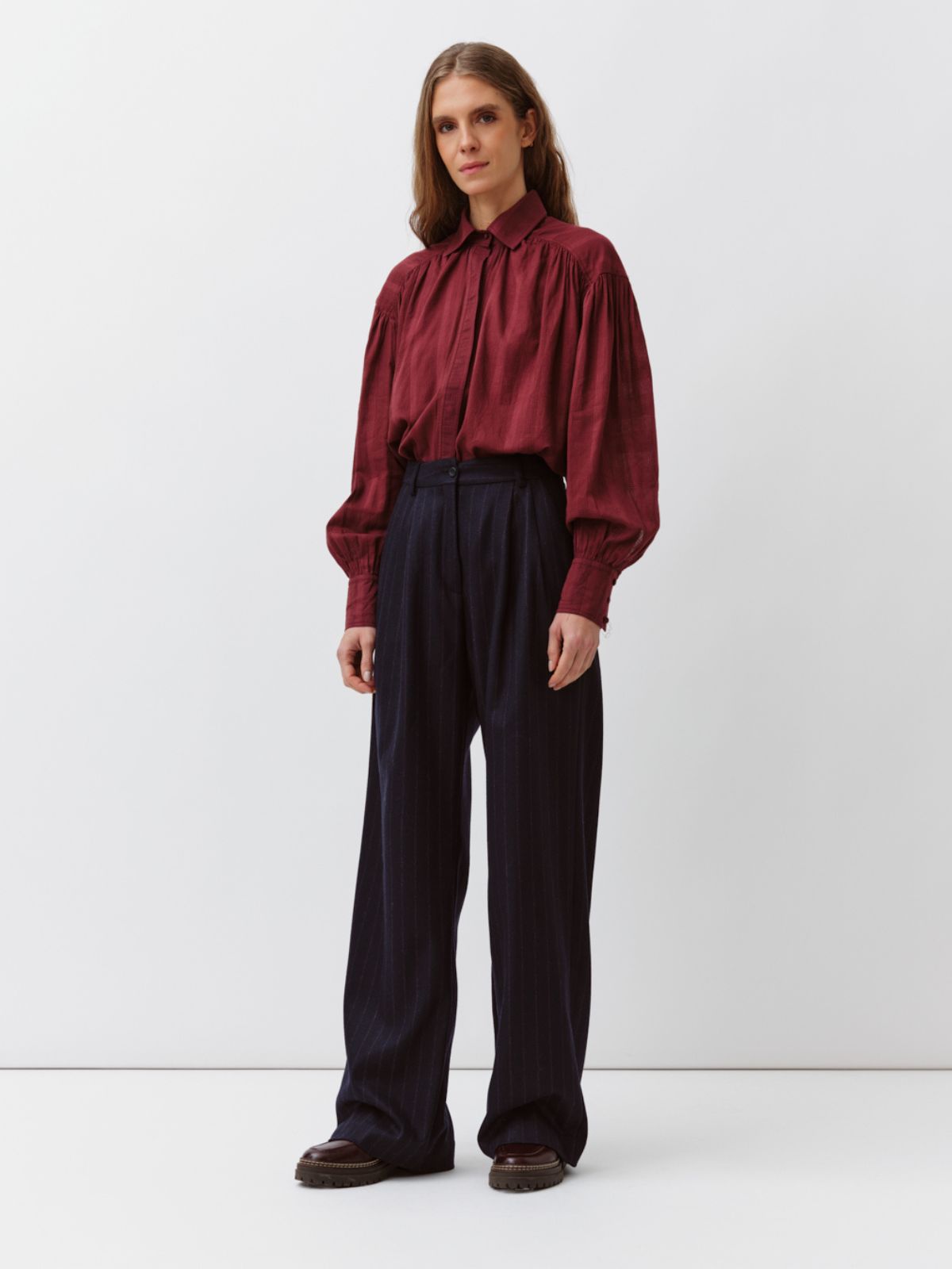 Carina Shirt - Plum
