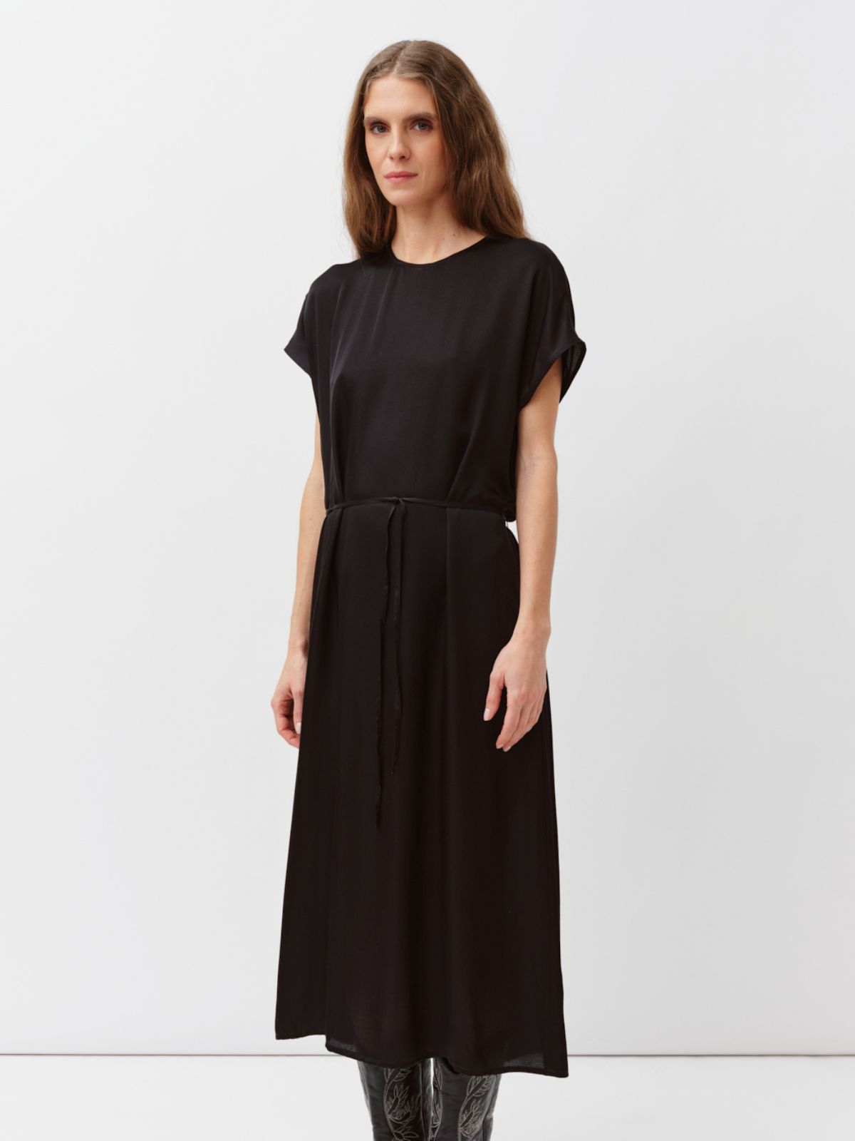 Ramoa Tunic Dress - Black