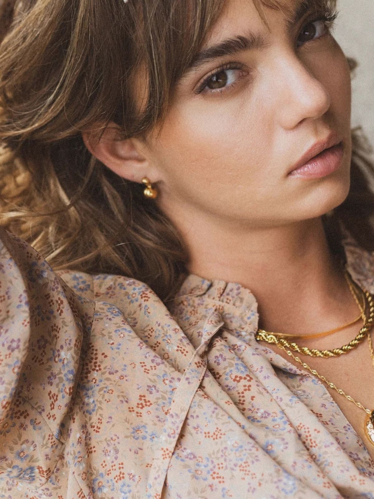 Drop of Gold  Earring - Gold