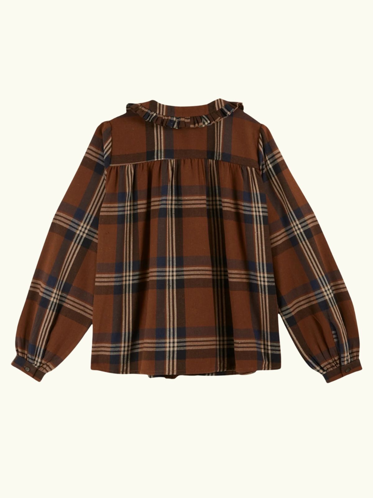 Caro Collar Check Shirt