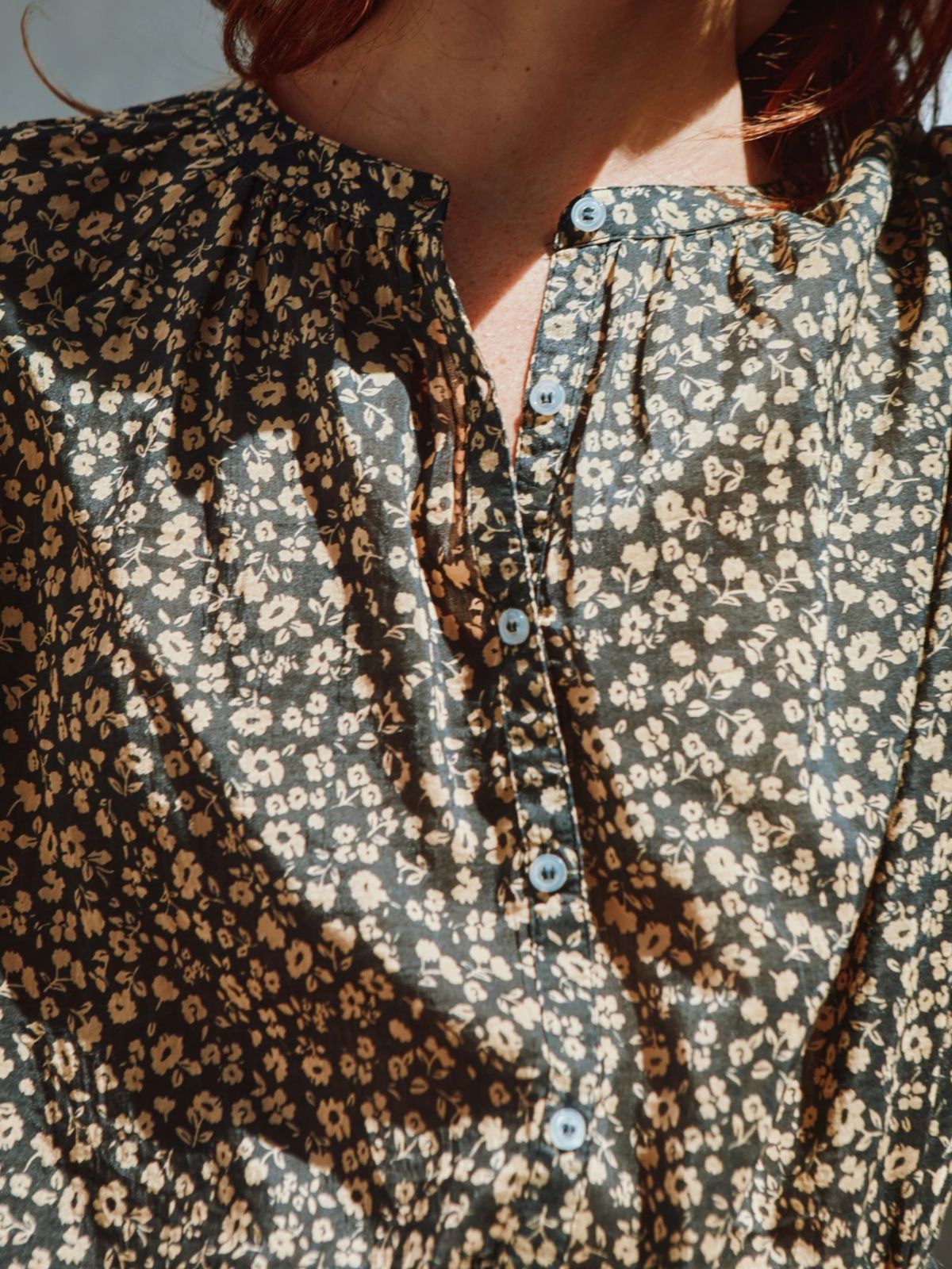 Clara Print Blouse