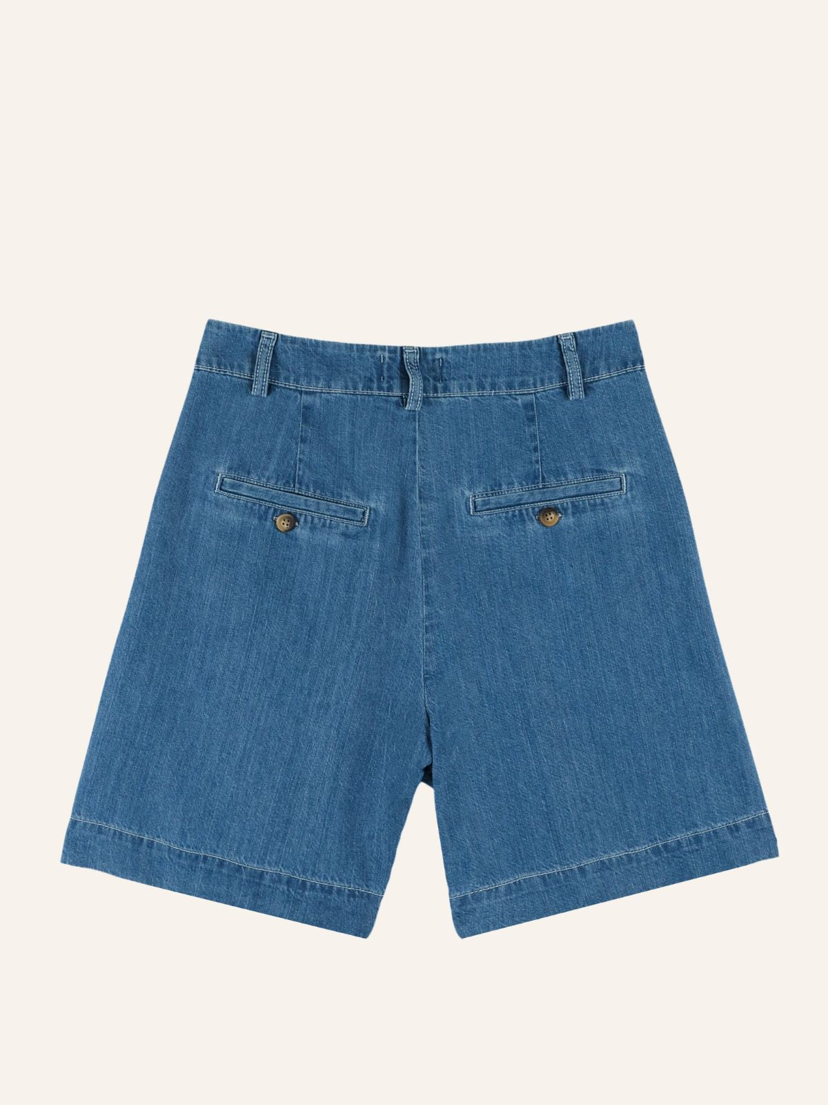Derek  Bermuda Shorts - Bleached Denim