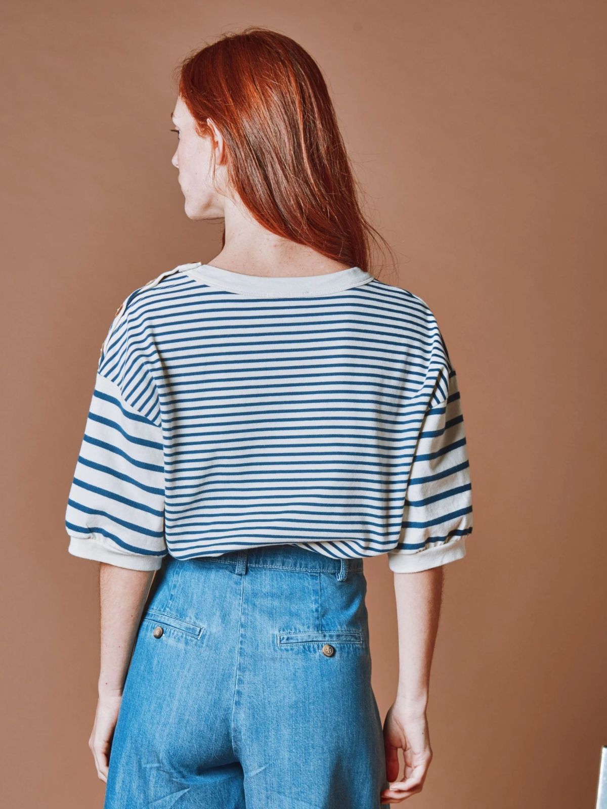 Derek  Bermuda Shorts - Bleached Denim