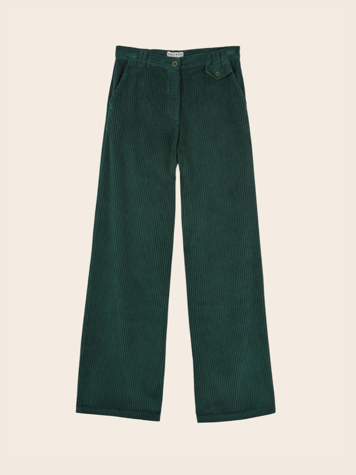 Edgar Cord Trousers - Green
