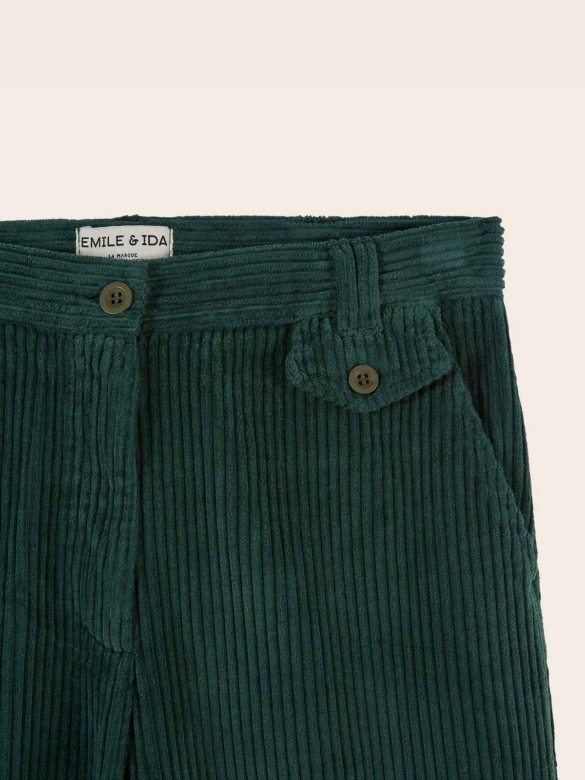 Edgar Cord Trousers - Green