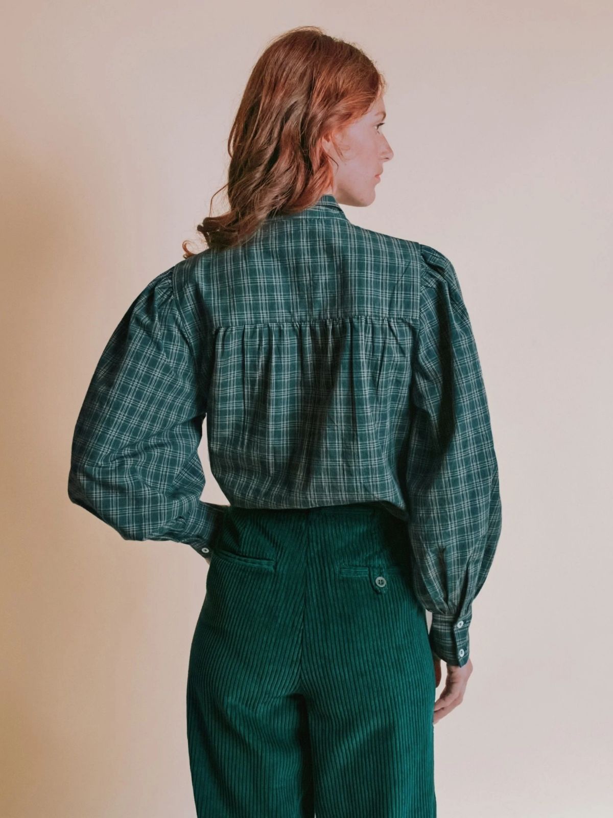 Edgar Cord Trousers - Green