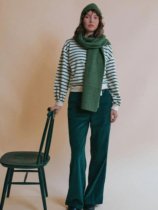 Edgar Cord Trousers - Green