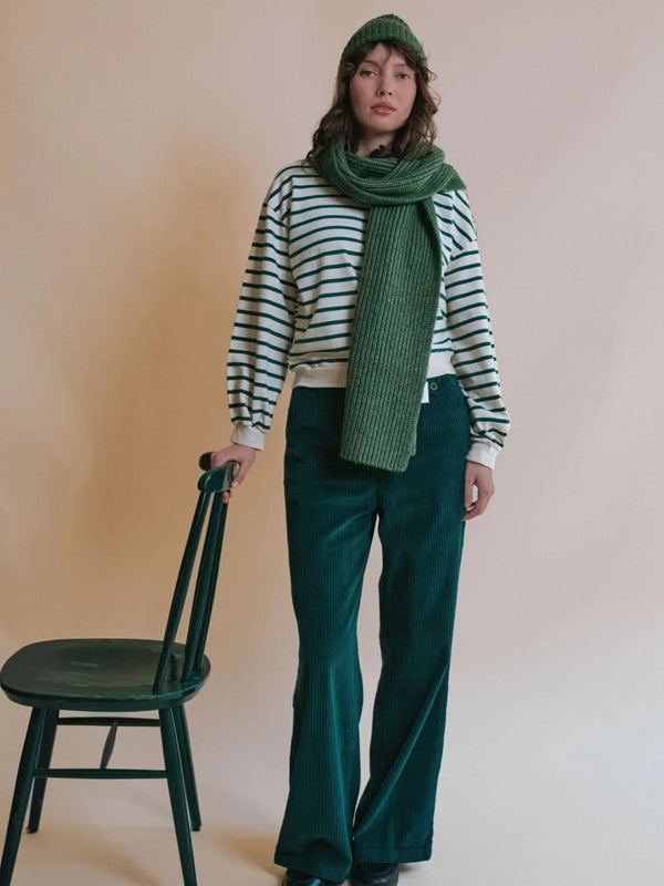 Edgar Cord Trousers - Green
