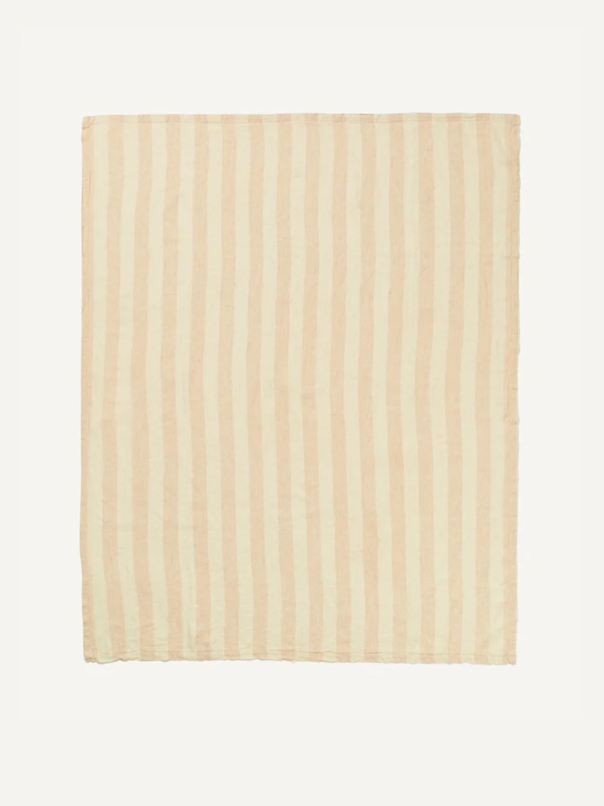 Stripe Beach Towel - Sand & Cream