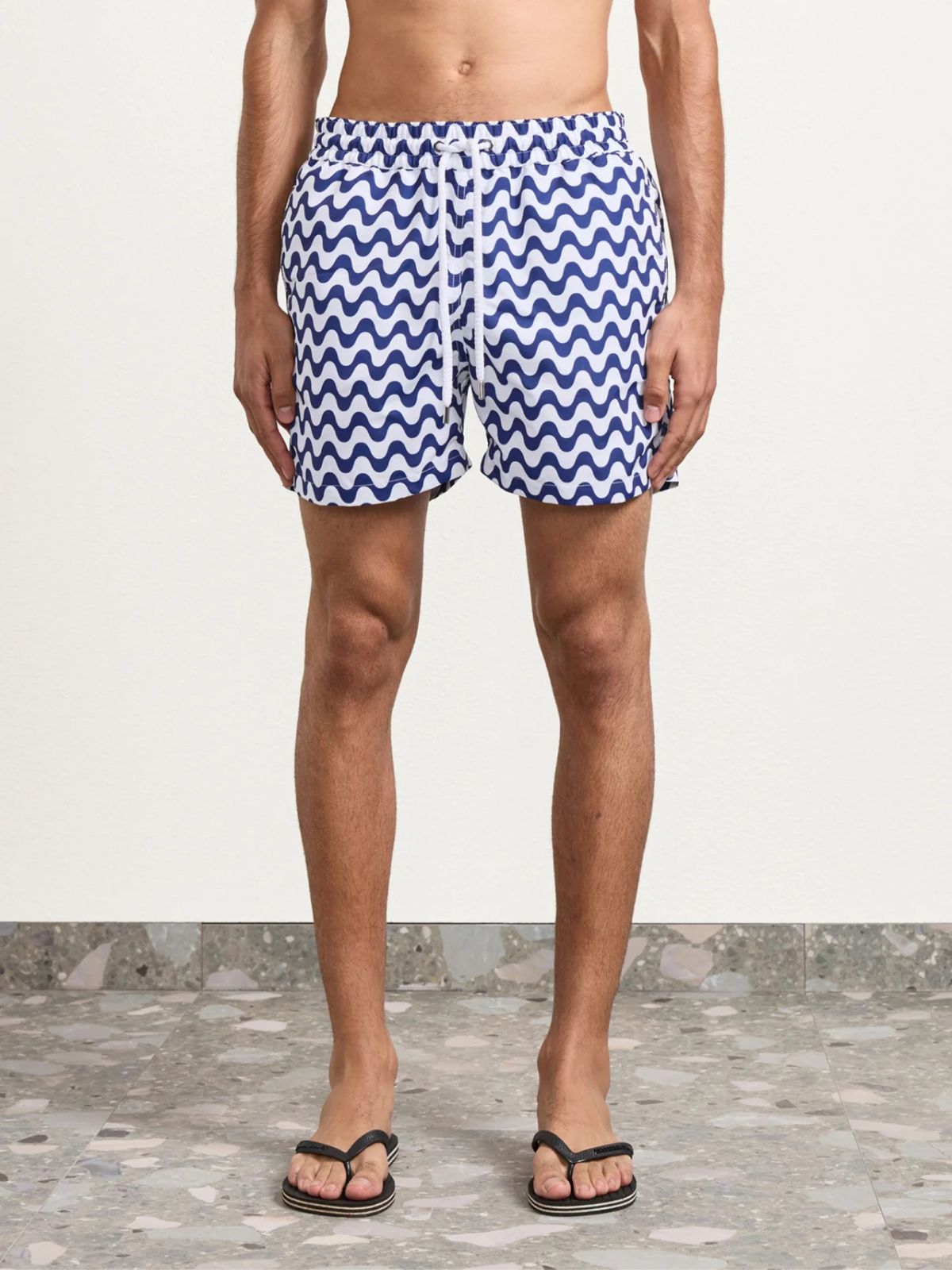 Rio Swim Print Shorts - Blue