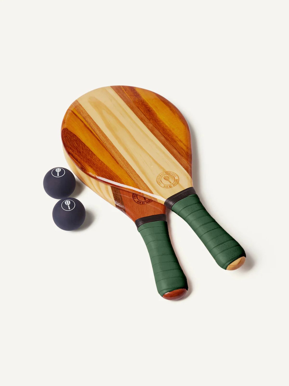 Trancoso Beach Bat Set - Green