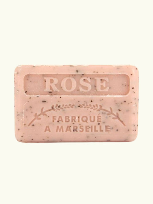French Marseille Soap Bar - Crushed Rose