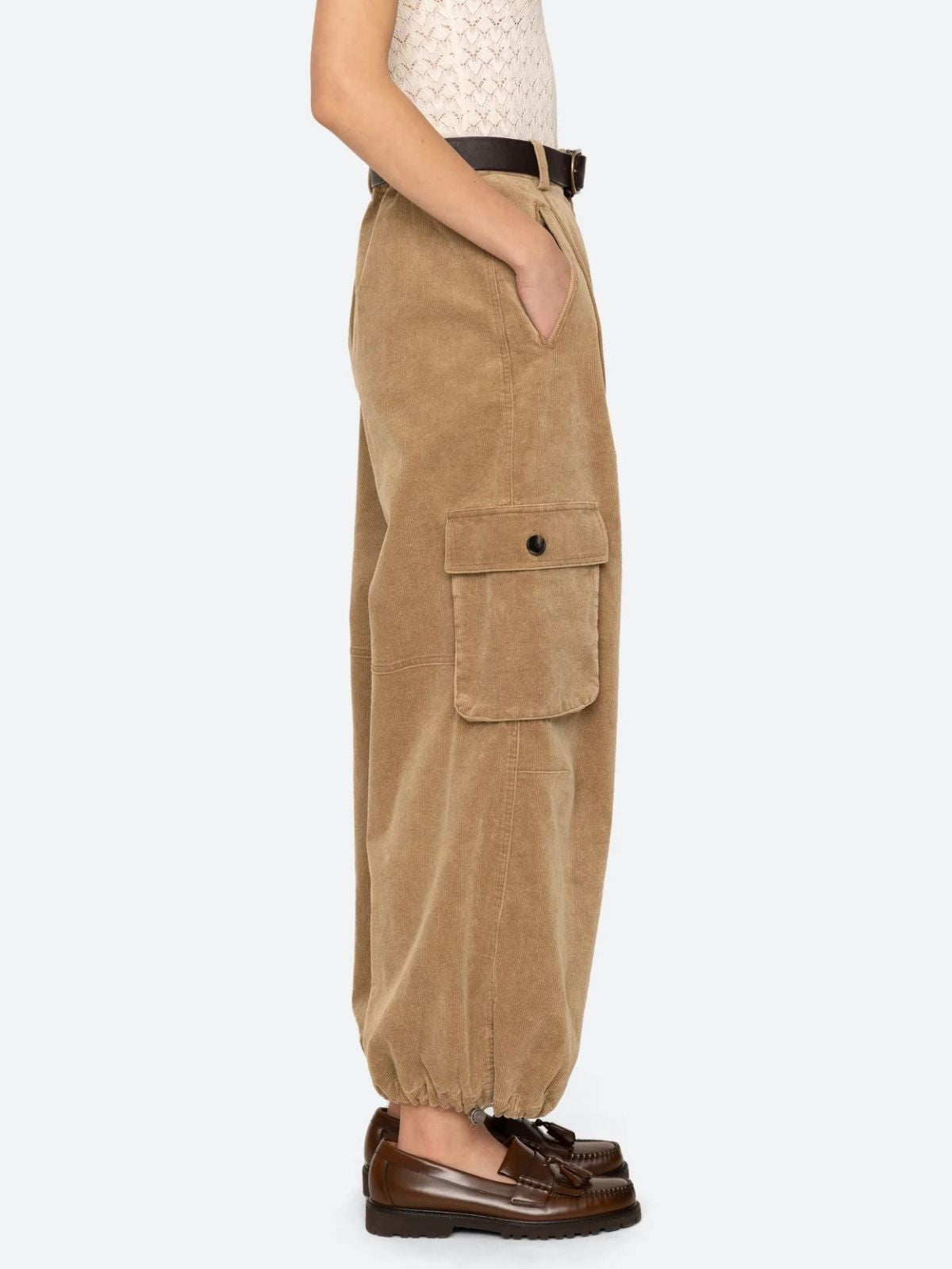 Garrett Cord Trousers - Khaki
